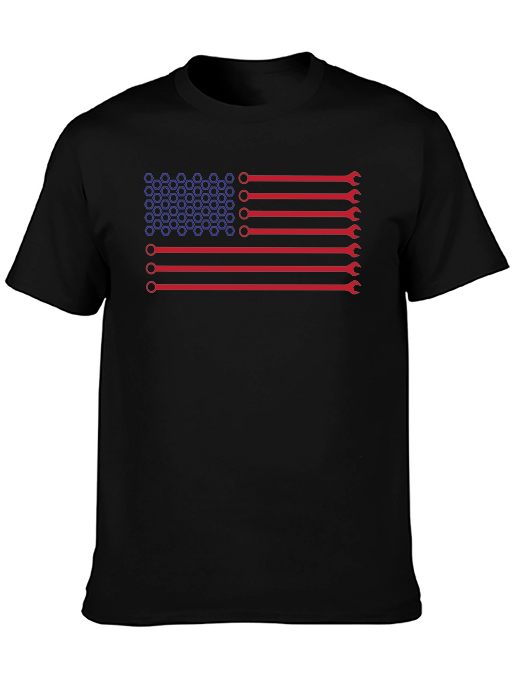 Mechanic American Flag T-Shirt