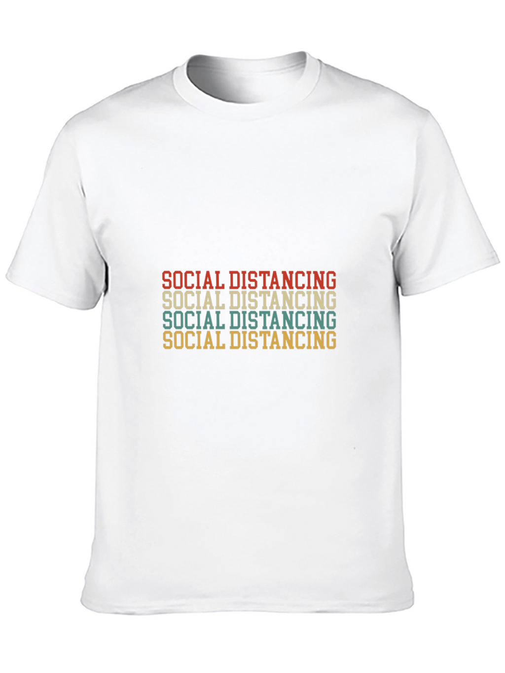 Retro Social Distancing T-Shirt