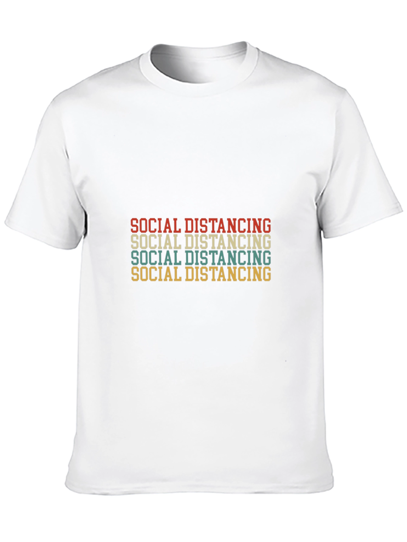 Retro Social Distancing T-Shirt