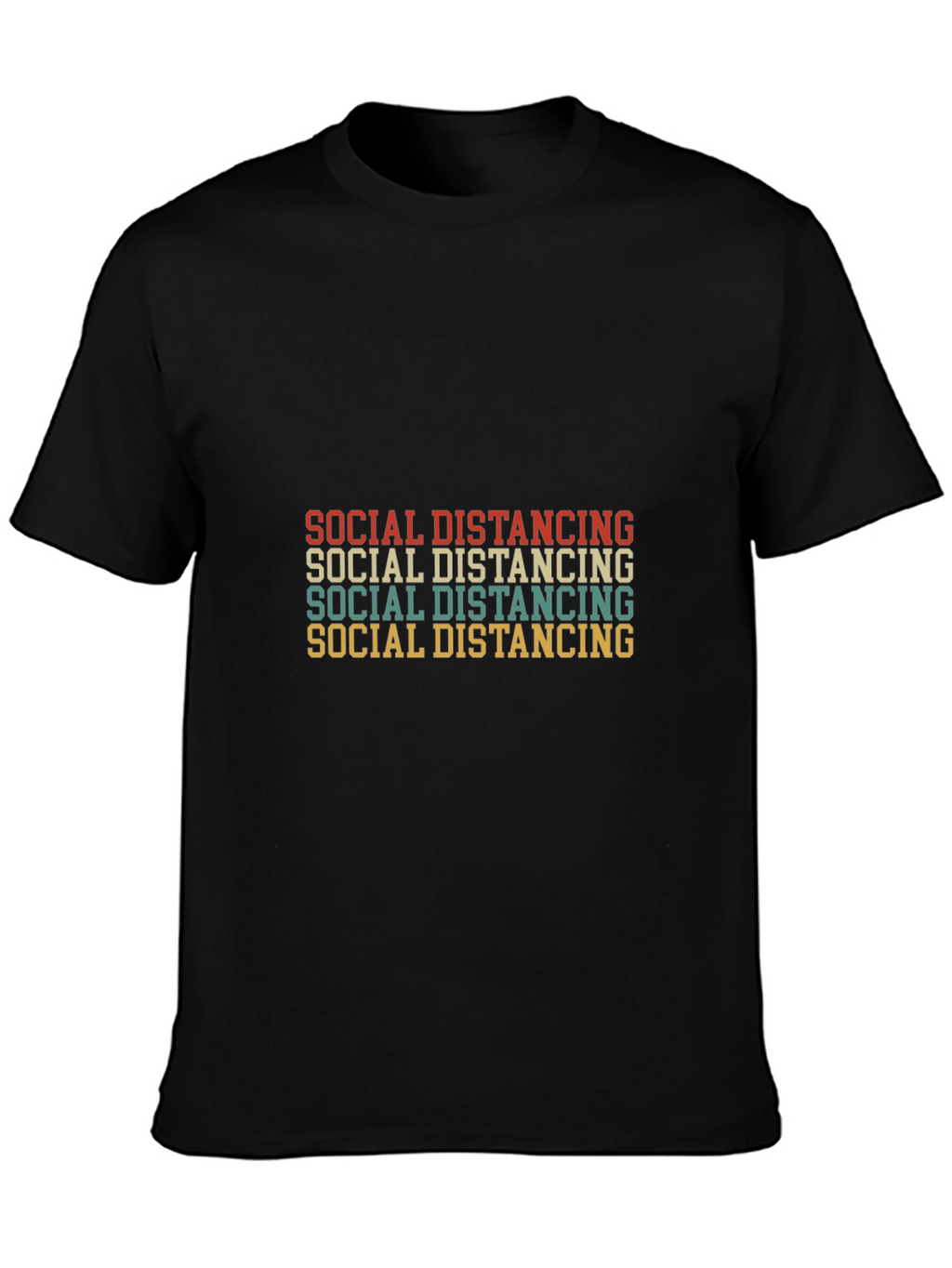 Retro Social Distancing T-Shirt