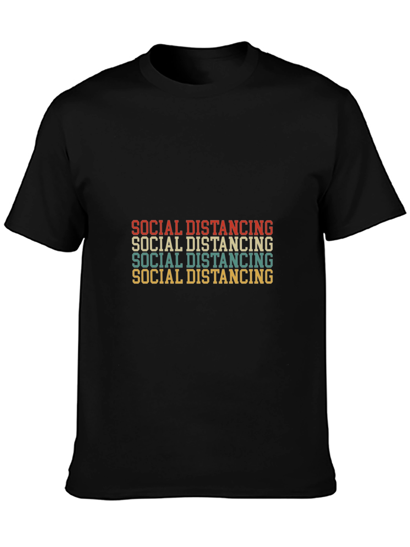 Retro Social Distancing T-Shirt
