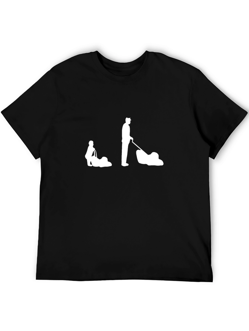 Funny Lawn Mower Graphic T-Shirt