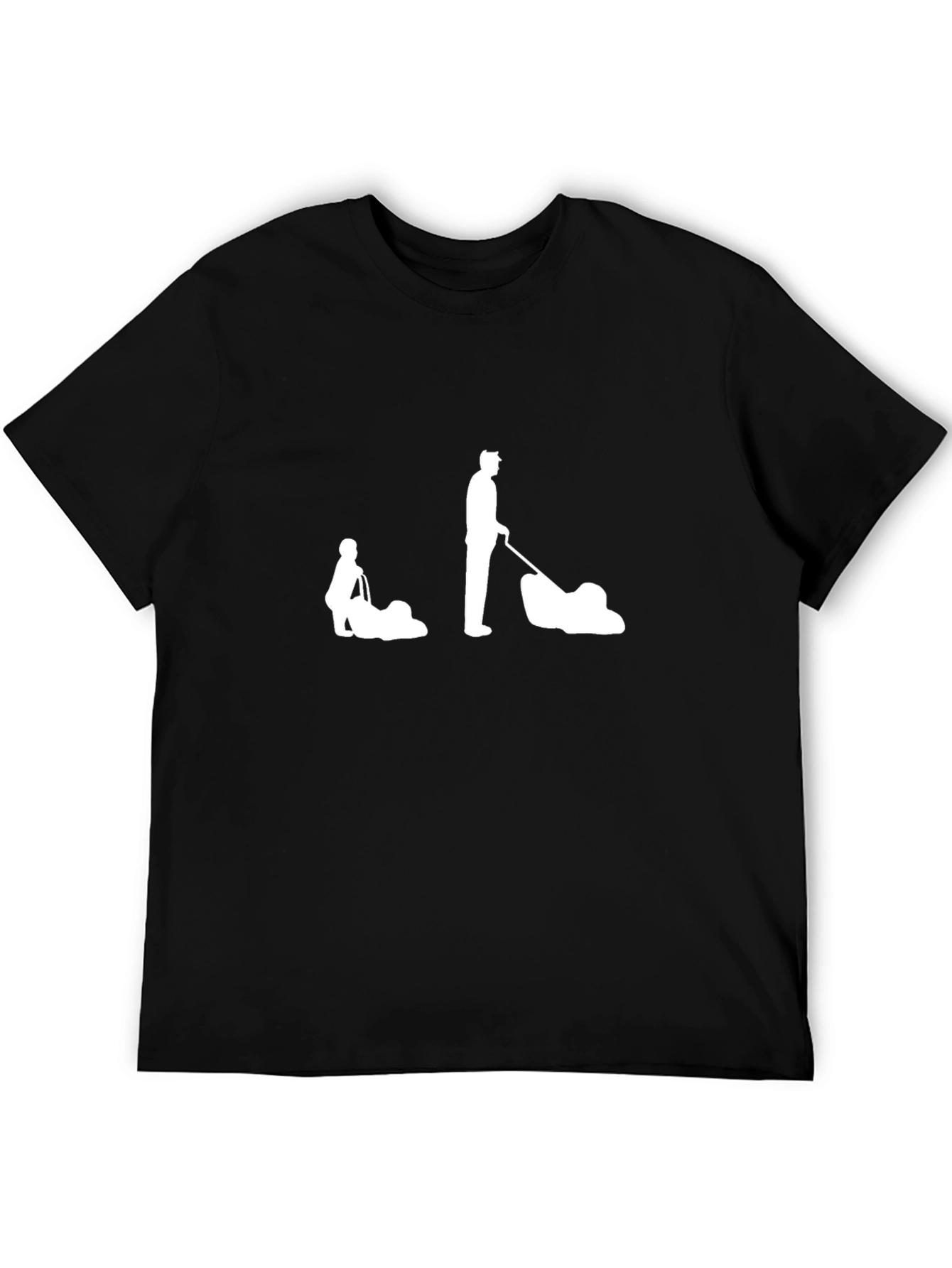 Funny Lawn Mower Graphic T-Shirt