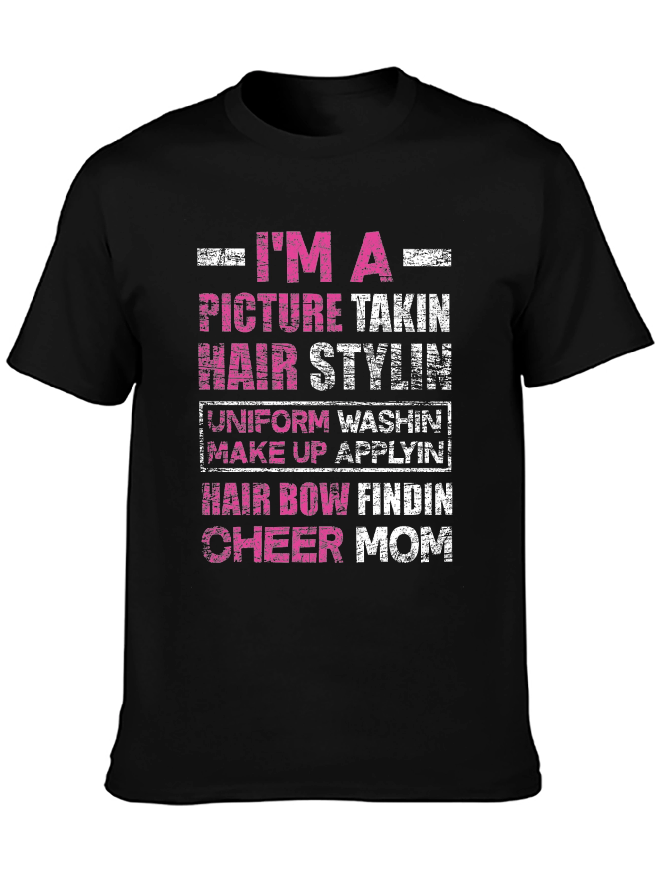 Cheer Mom T-Shirt - Picture Taker Hair Stylist
