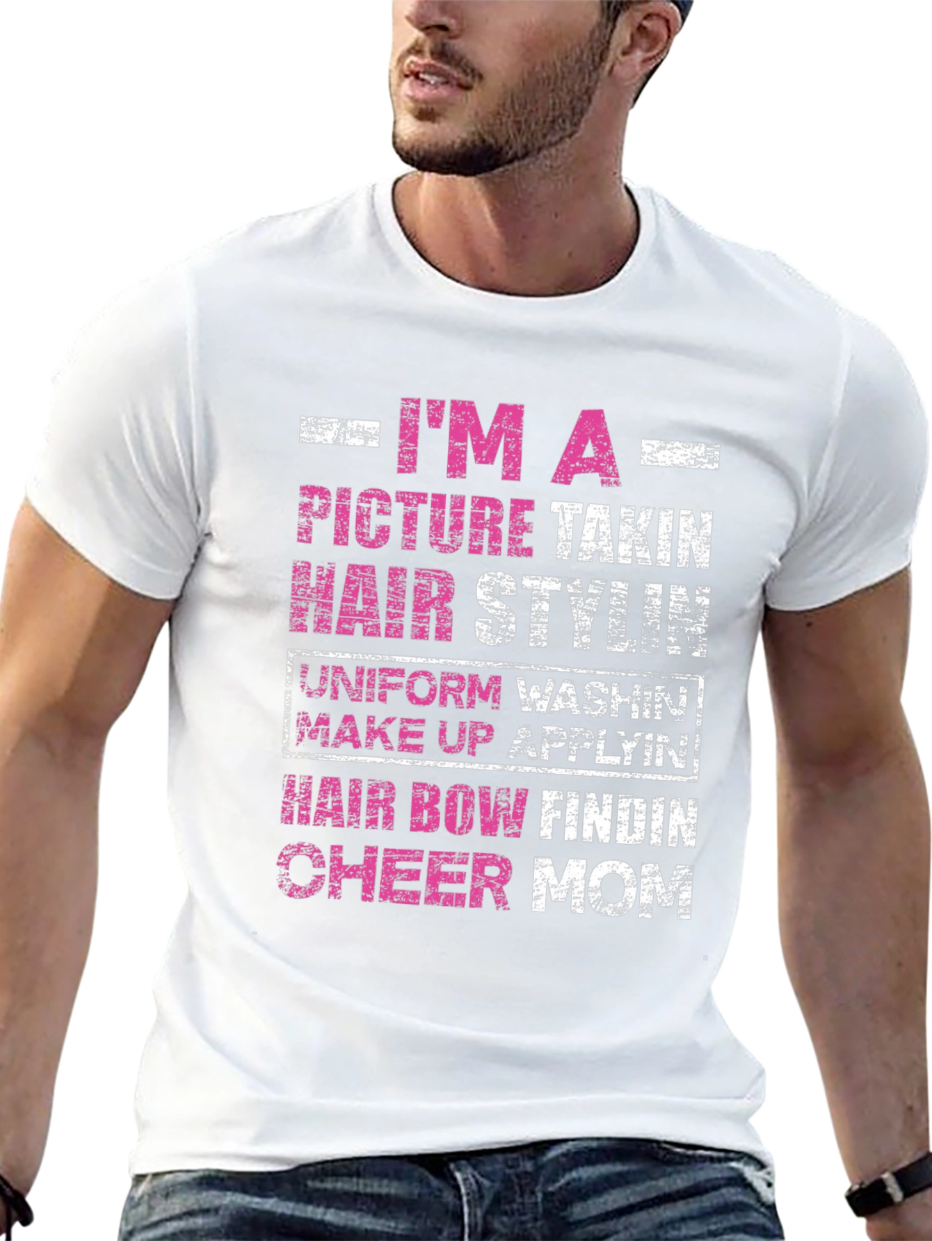 Cheer Mom T-Shirt - Picture Taker Hair Stylist
