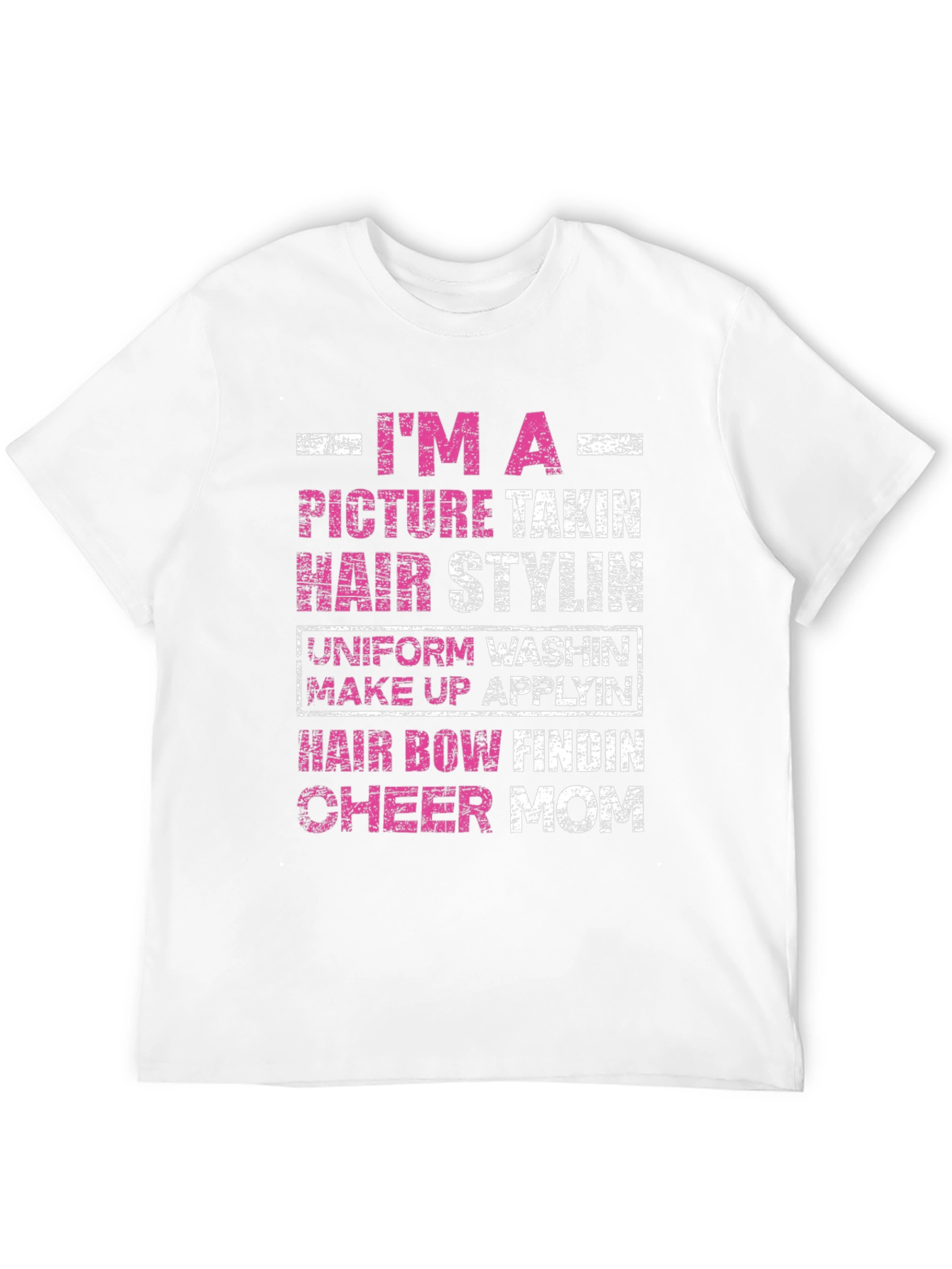 Cheer Mom T-Shirt - Picture Taker Hair Stylist