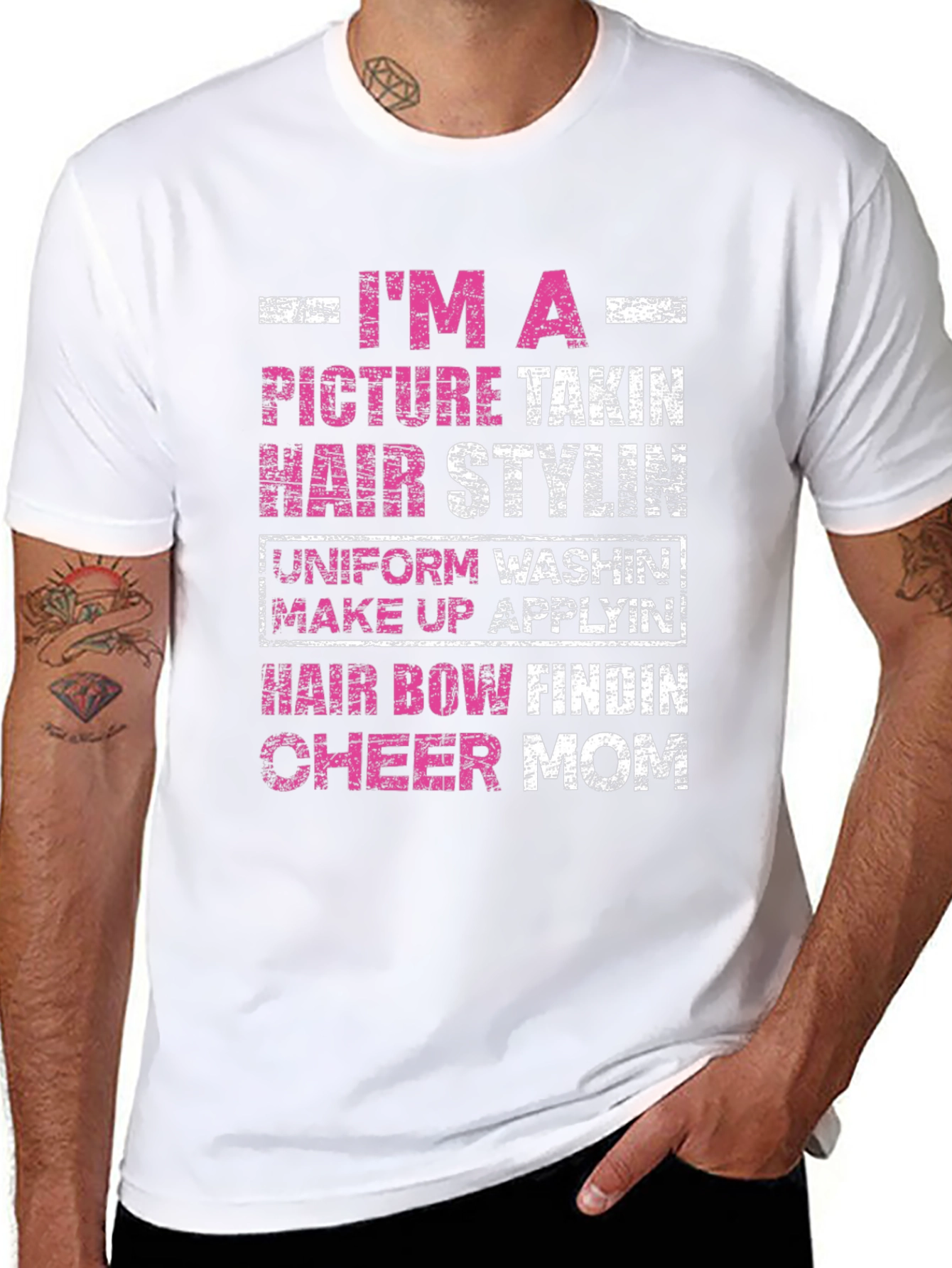 Cheer Mom T-Shirt - Picture Taker Hair Stylist
