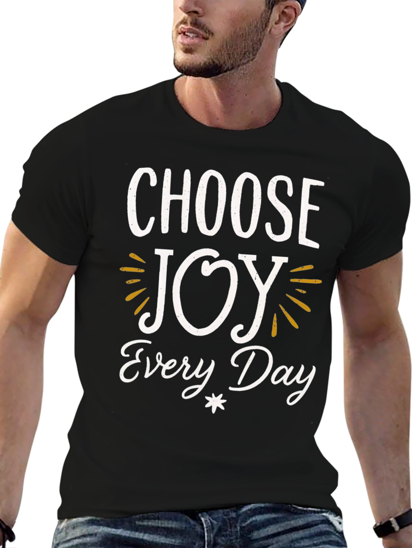Choose Joy Every Day T-Shirt - Inspiring Graphic Tee
