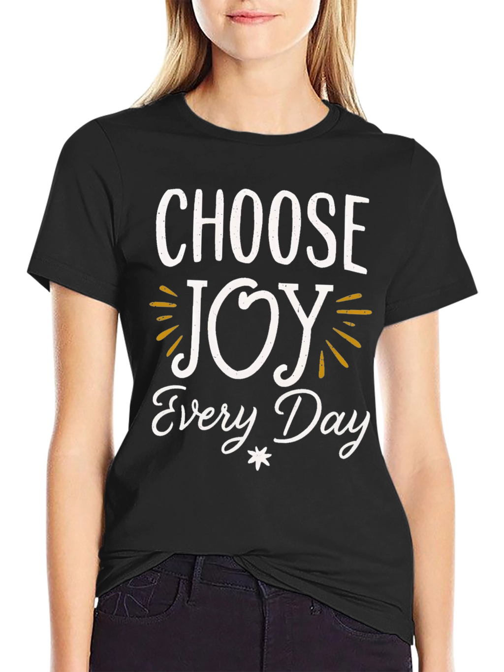 Choose Joy Every Day T-Shirt - Inspiring Graphic Tee