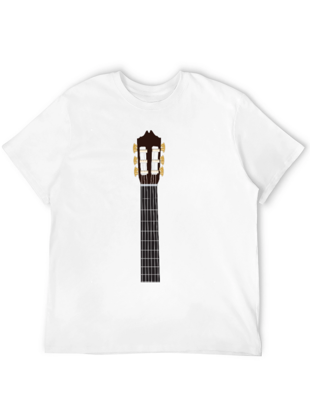 Guitar Fretboard Graphic Tee - Black