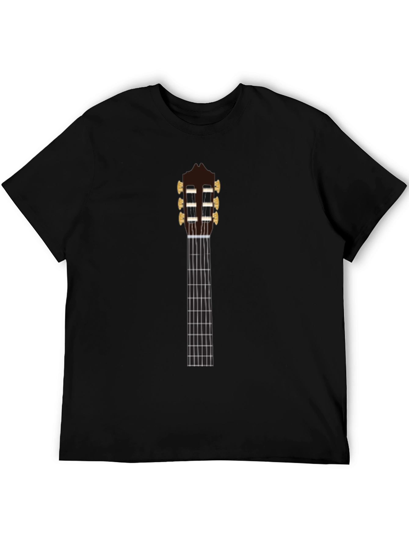 Guitar Fretboard Graphic Tee - Black