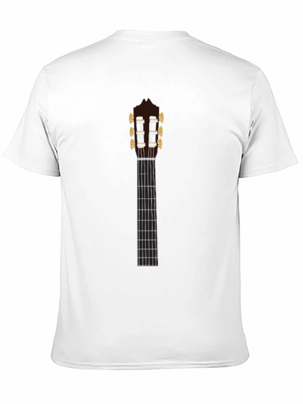 Guitar Fretboard Graphic Tee - Black