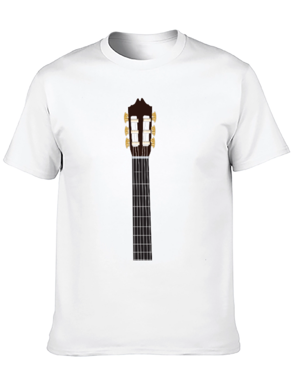 Guitar Fretboard Graphic Tee - Black