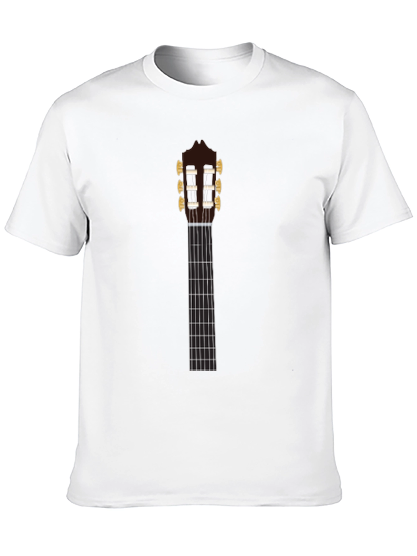 Guitar Fretboard Graphic Tee - Black