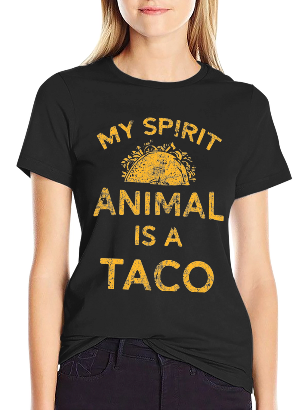 My Spirit Animal Is A Taco Graphic T-Shirt