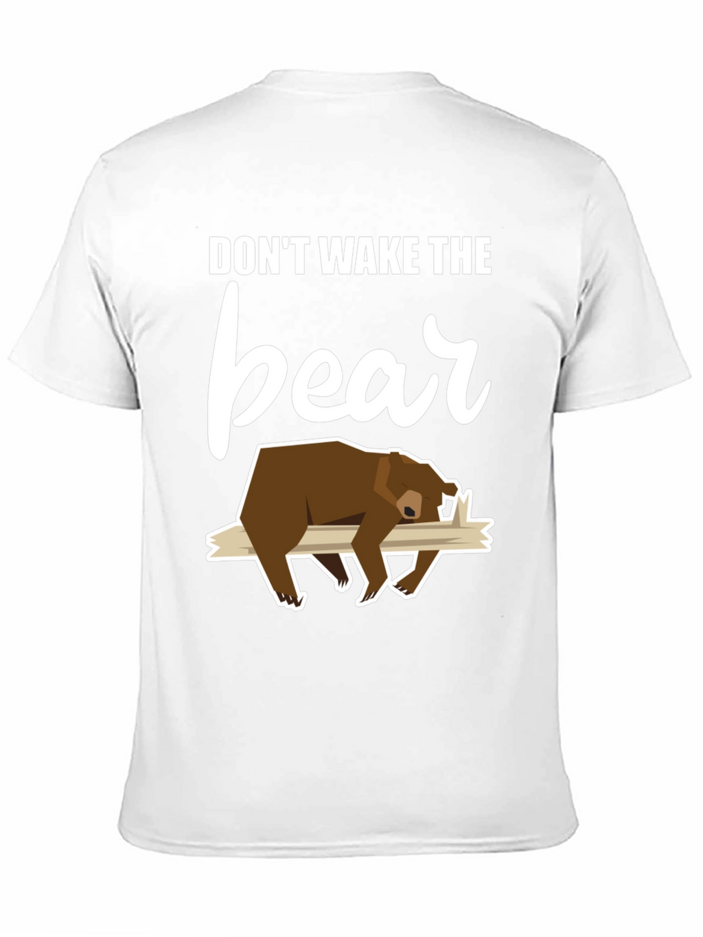 Dont Wake the Bear Graphic Tee - Black T-Shirt