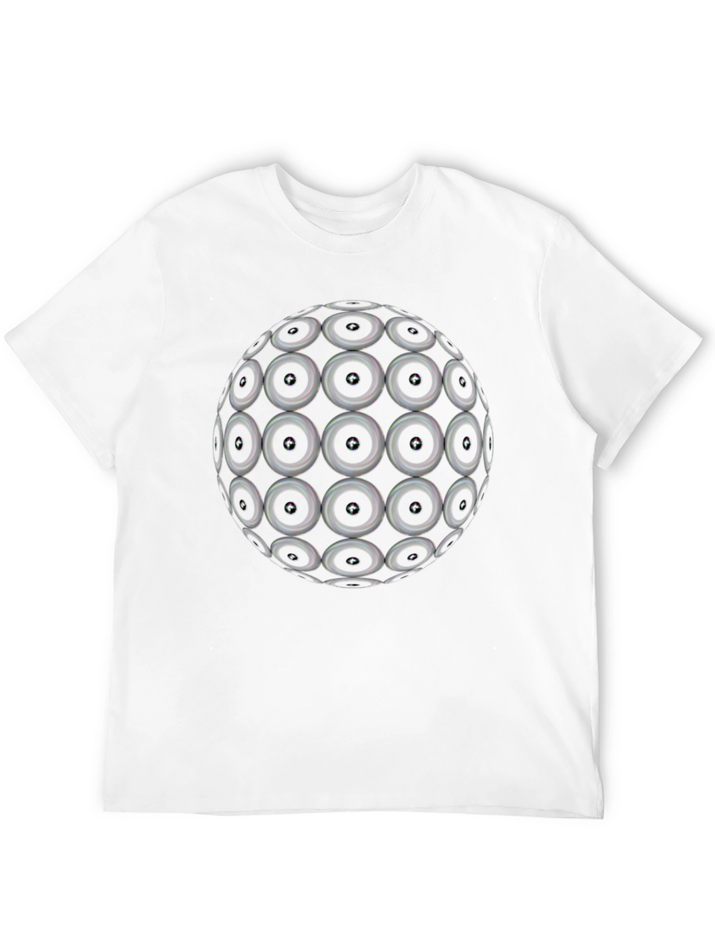 Speaker Sphere Graphic Black T-Shirt