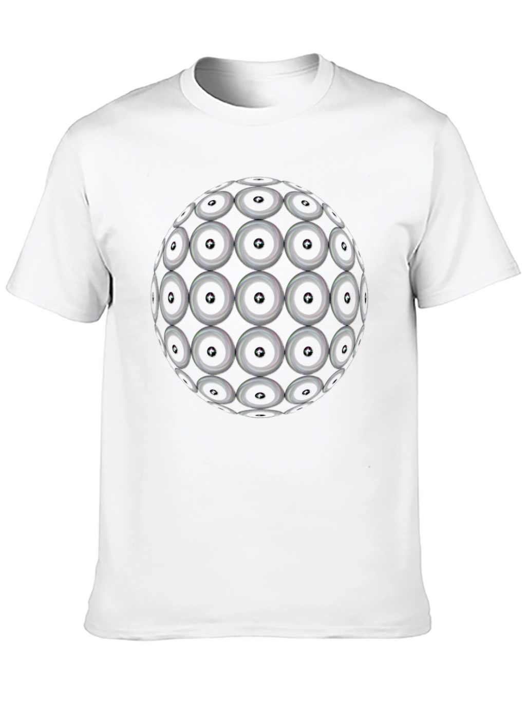 Speaker Sphere Graphic Black T-Shirt
