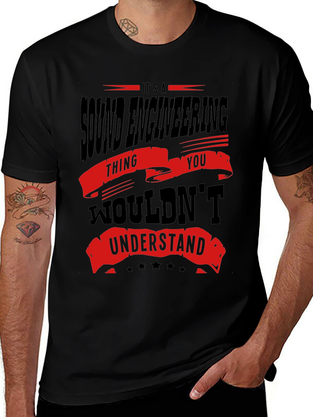 Sound Engineering T-Shirt - You Wouldnt Understand Funny Tee
