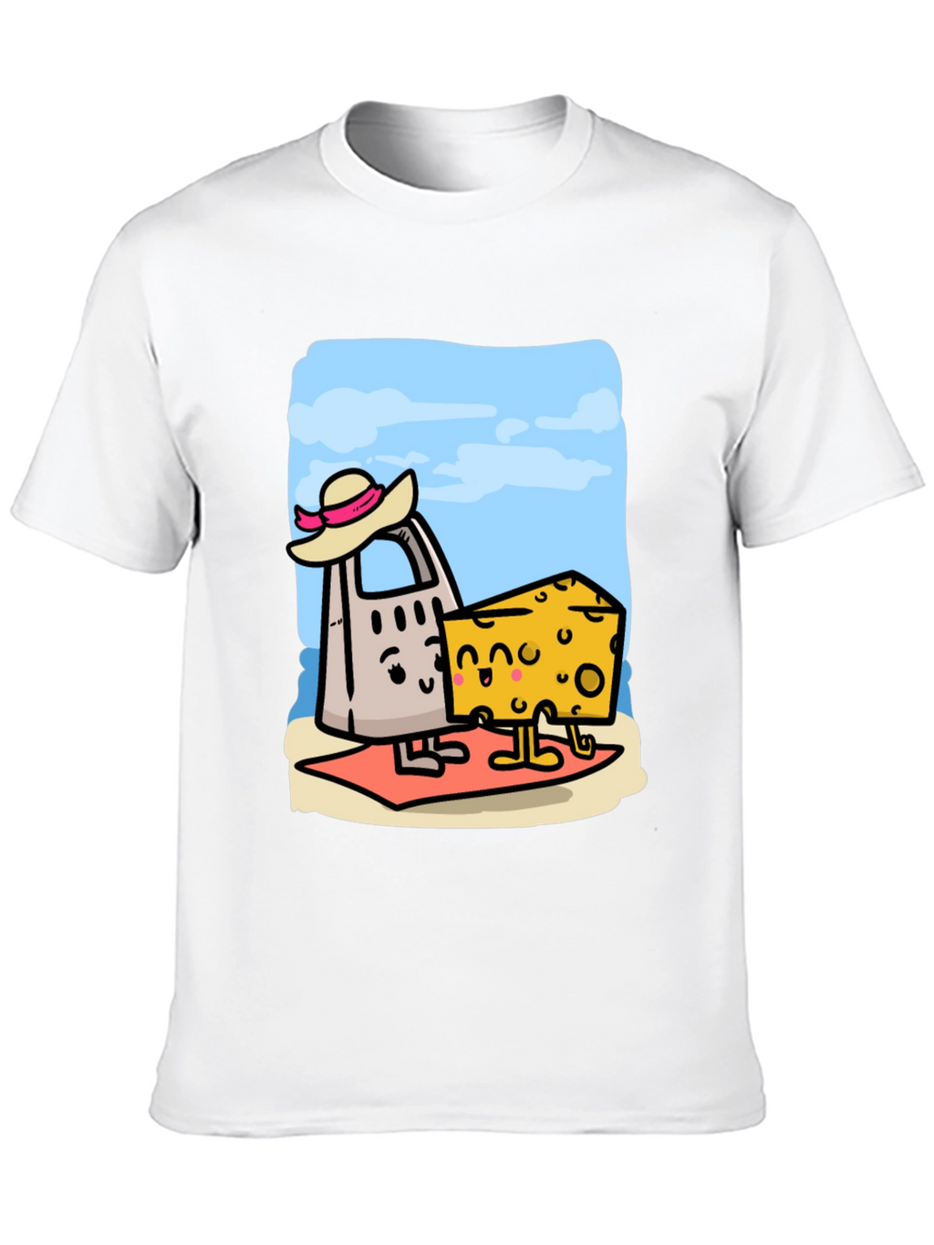 Funny Cheese Grater & Cheese T-Shirt