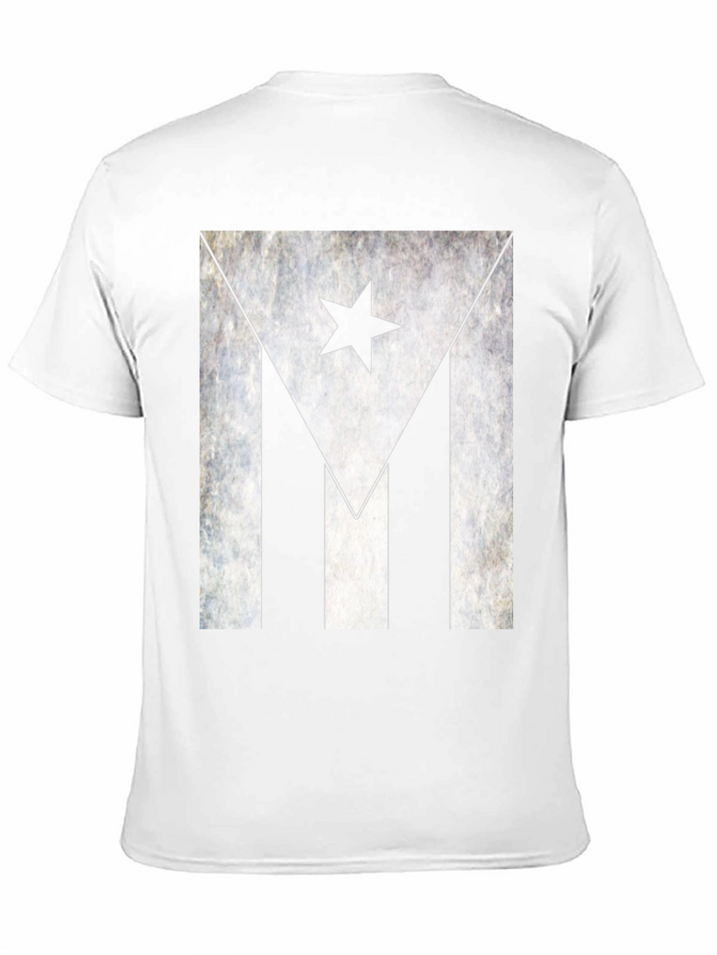 Puerto Rico Flag Distressed Graphic T-Shirt