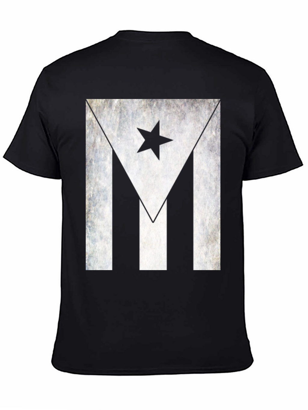 Puerto Rico Flag Distressed Graphic T-Shirt