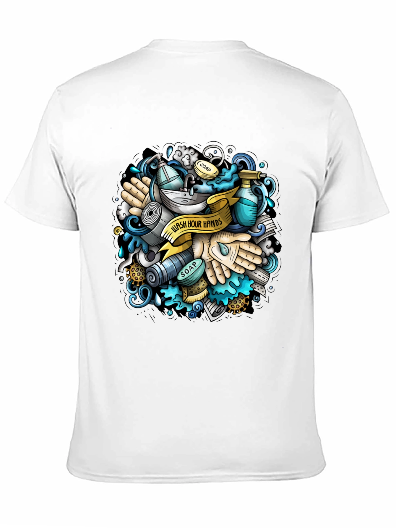 Wash Your Hands Graphic T-Shirt