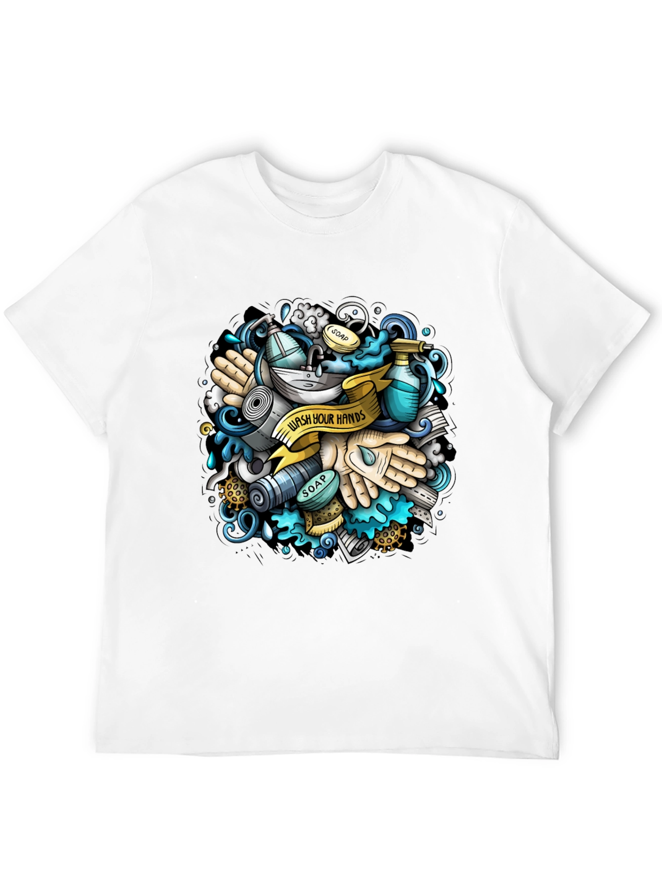 Wash Your Hands Graphic T-Shirt