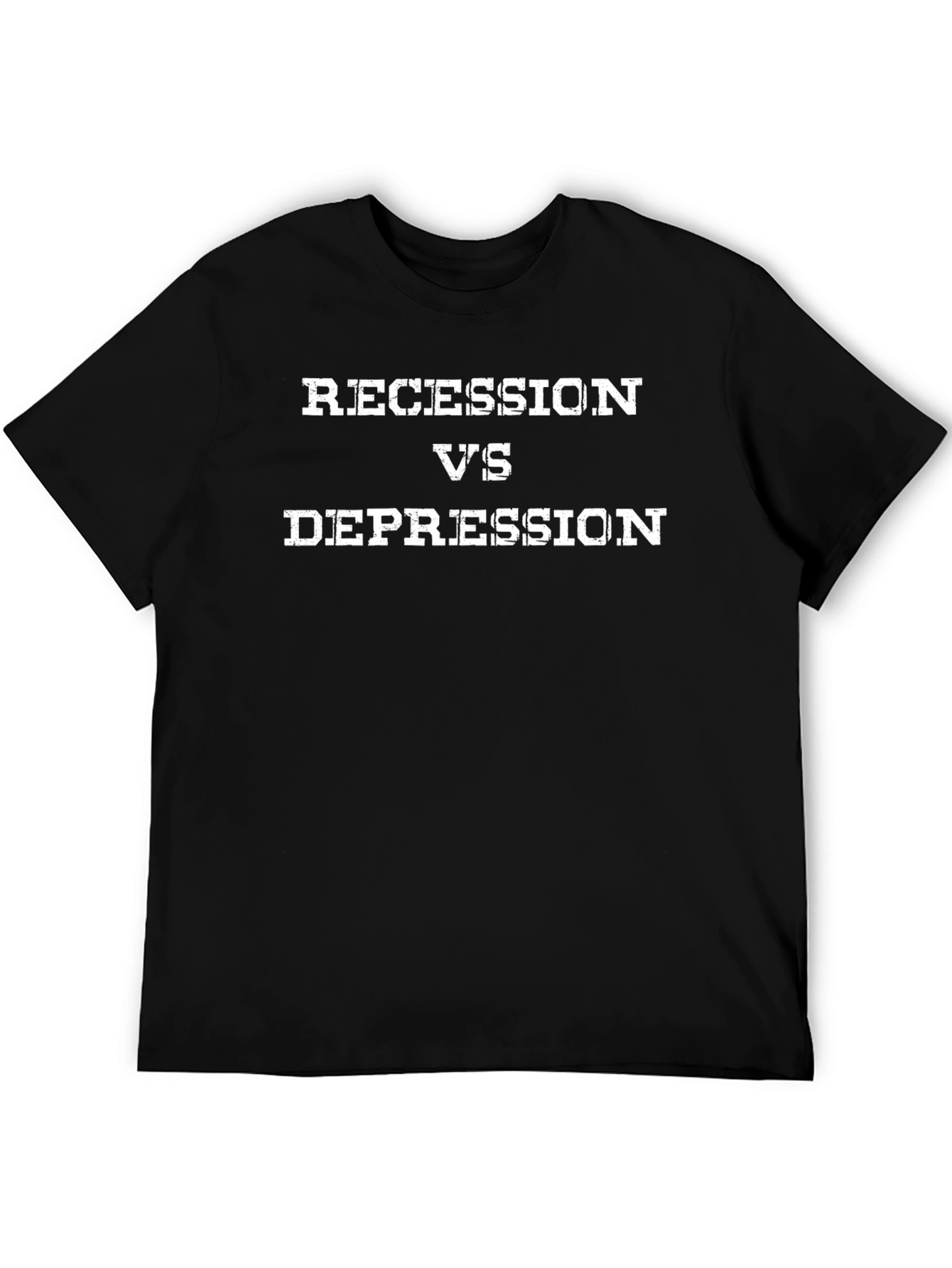 Recession VS Depression Graphic Tee