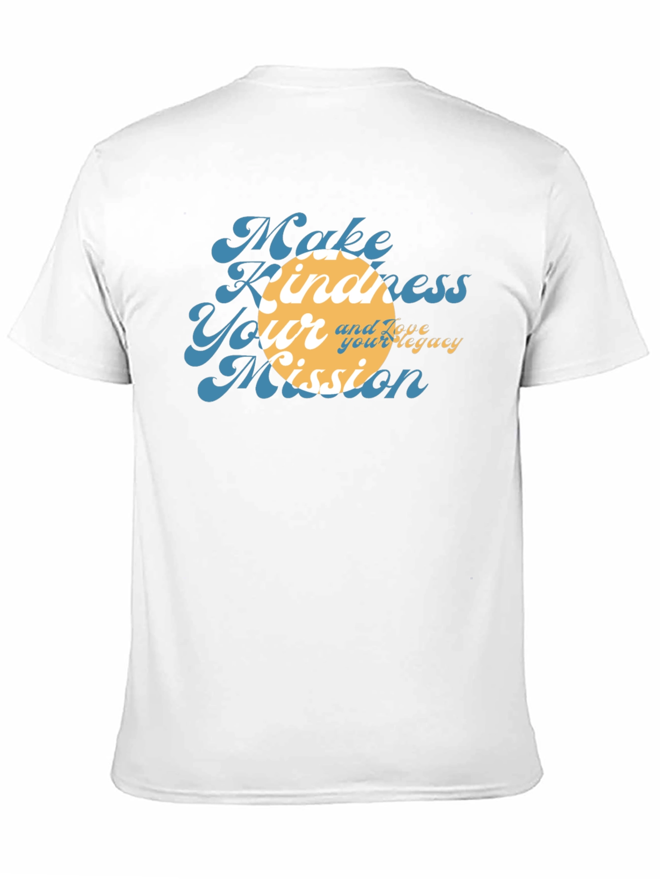 Kindness Mission Black Graphic Tee