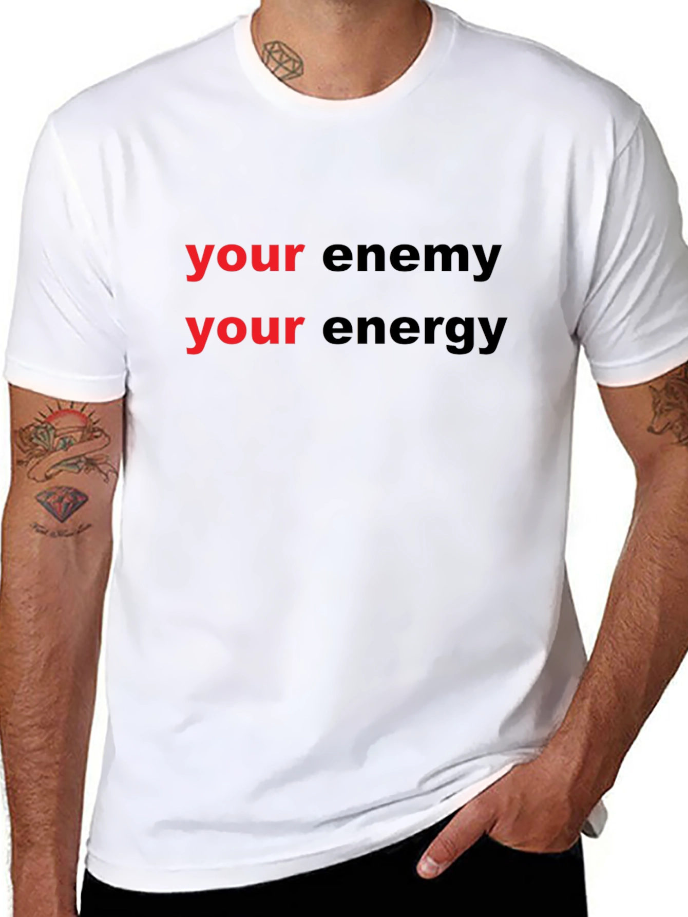 Your Energy T-Shirt - Motivational Graphic Tee