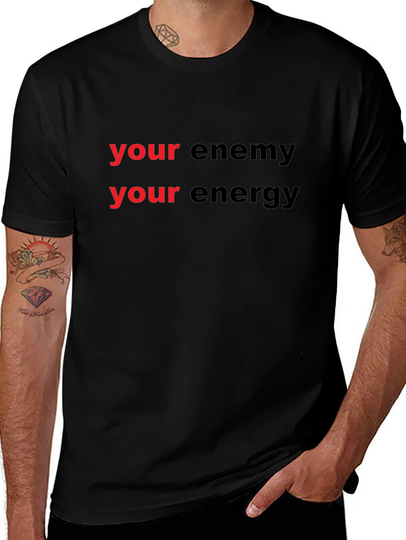 Your Energy T-Shirt - Motivational Graphic Tee