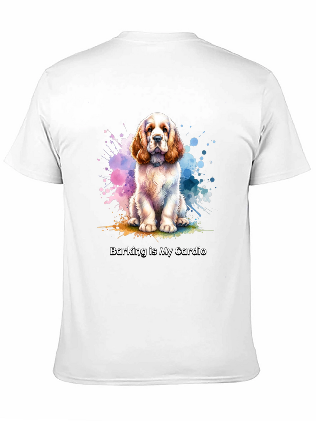 Dog Lover T-Shirt: Barking is My Cardio