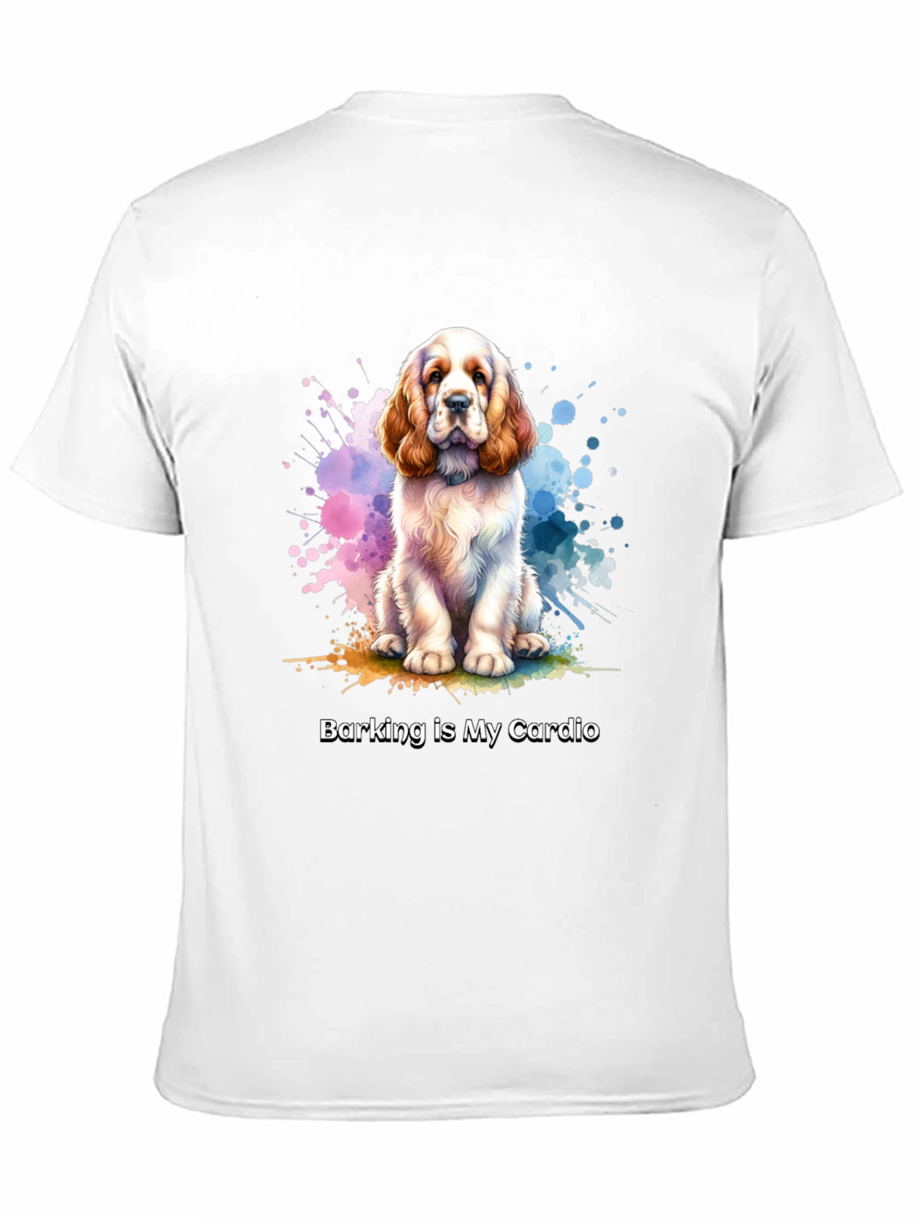 Dog Lover T-Shirt: Barking is My Cardio