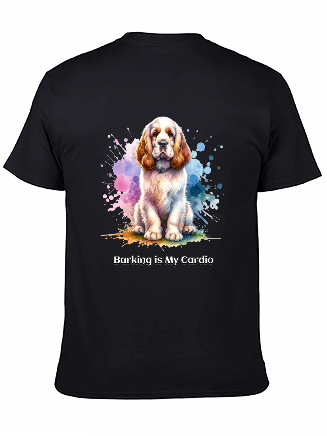 Dog Lover T-Shirt: Barking is My Cardio
