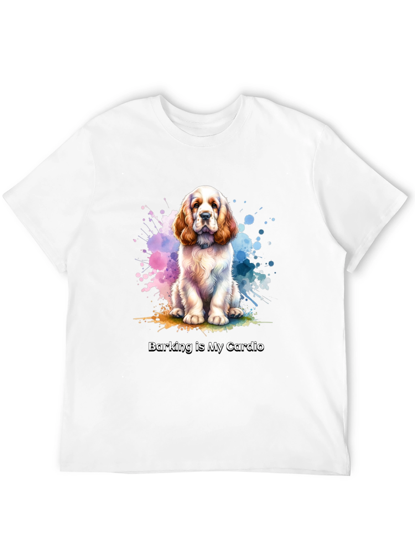 Dog Lover T-Shirt: Barking is My Cardio