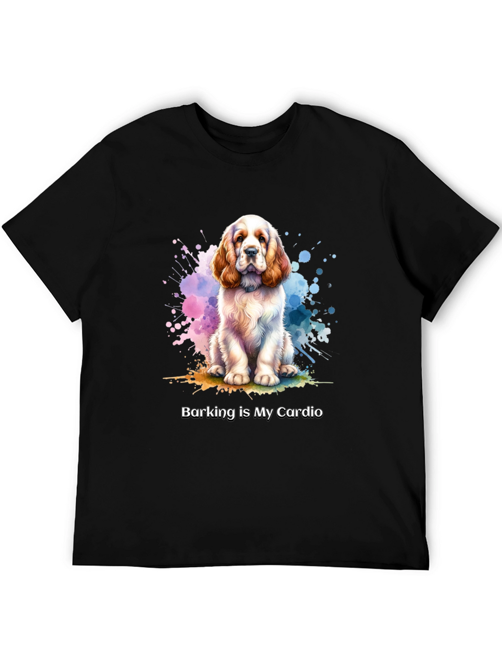 Dog Lover T-Shirt: Barking is My Cardio