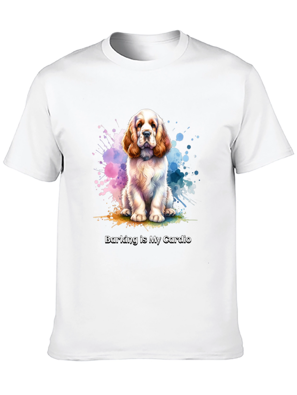Dog Lover T-Shirt: Barking is My Cardio