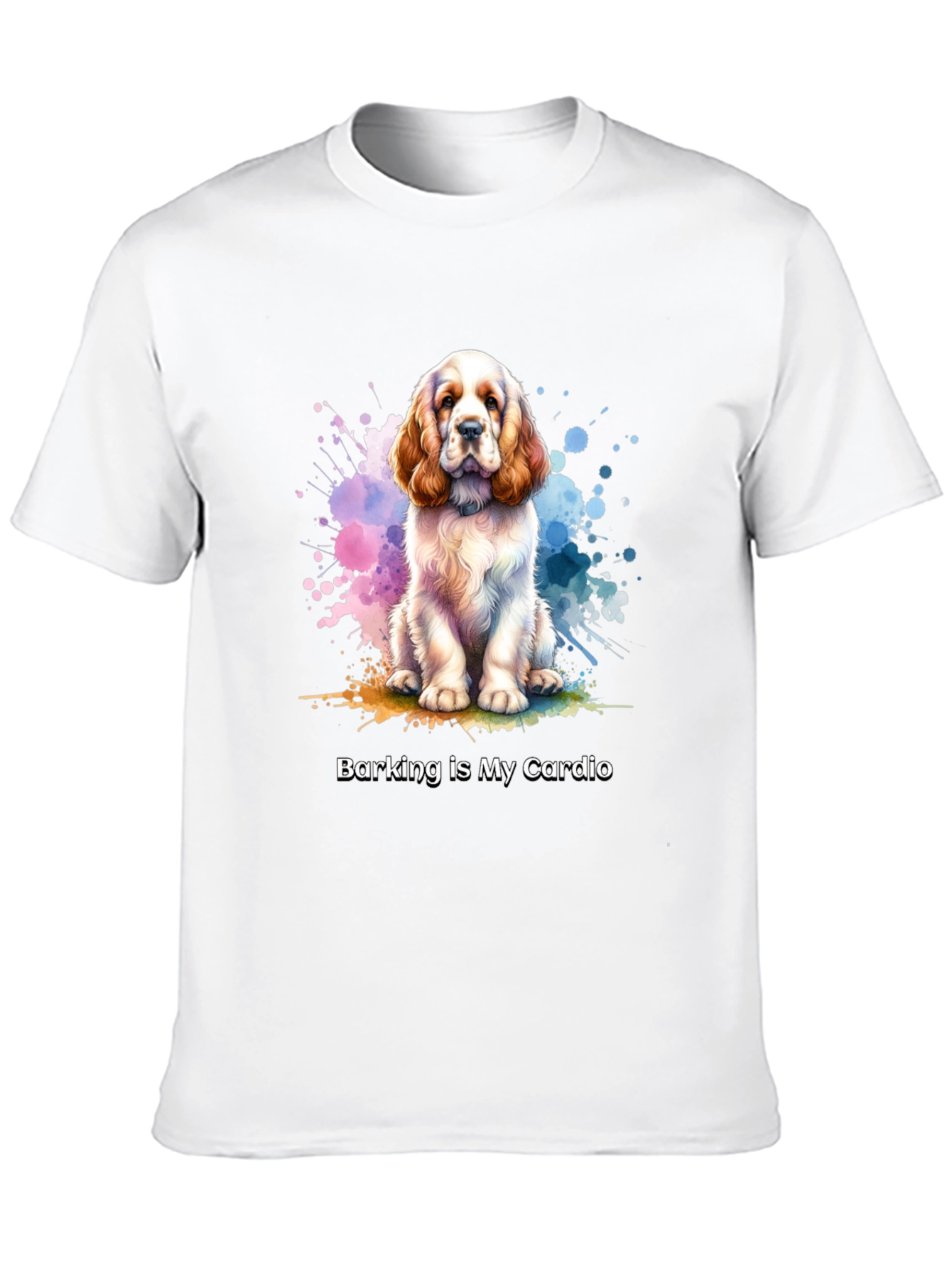 Dog Lover T-Shirt: Barking is My Cardio