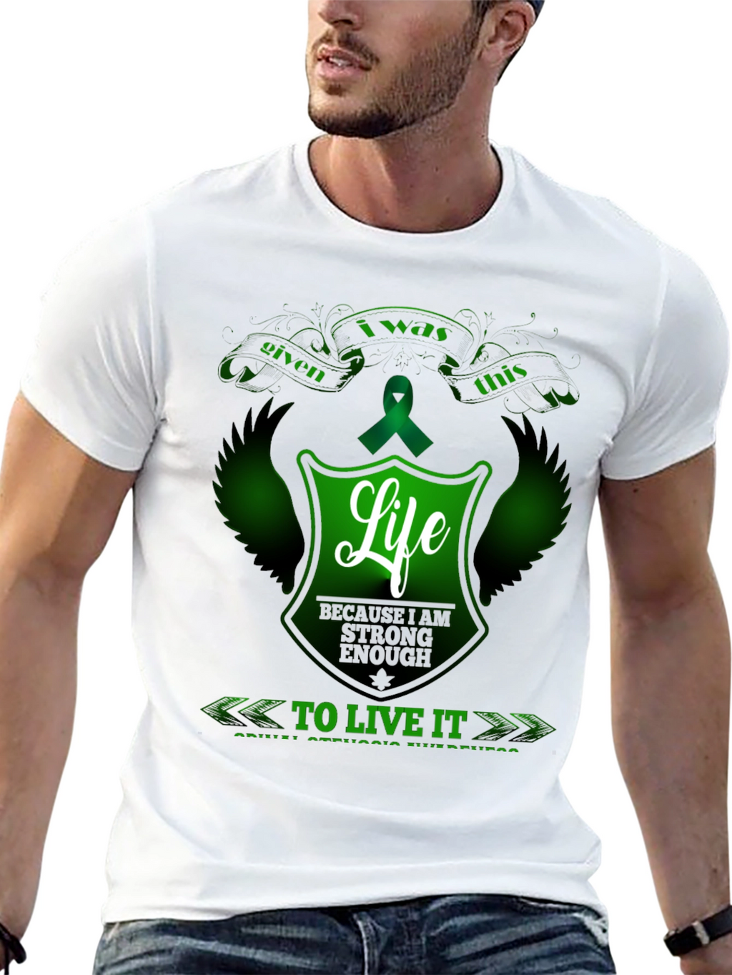 Spinal Stenosis Awareness Graphic T-Shirt