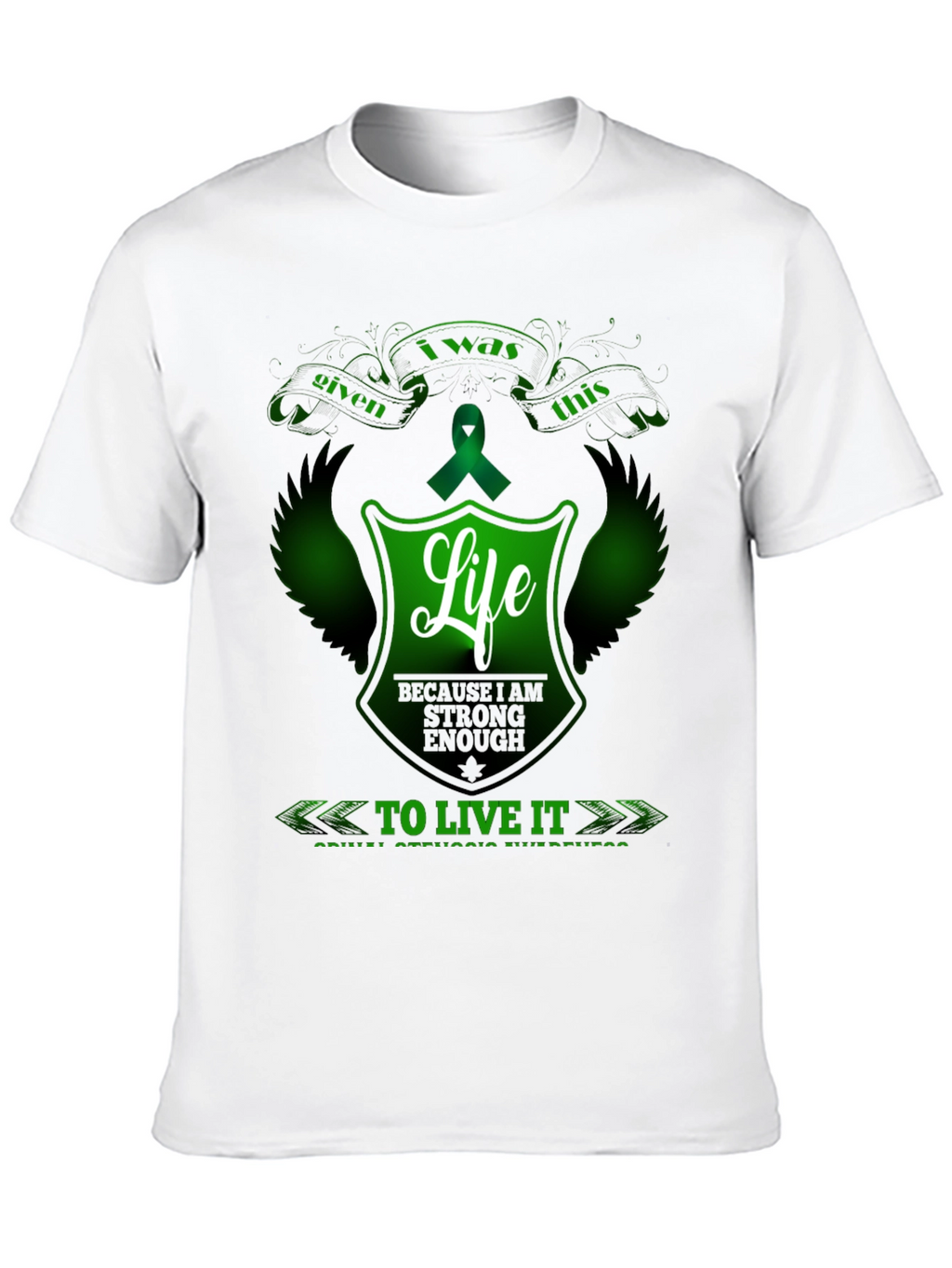 Spinal Stenosis Awareness Graphic T-Shirt
