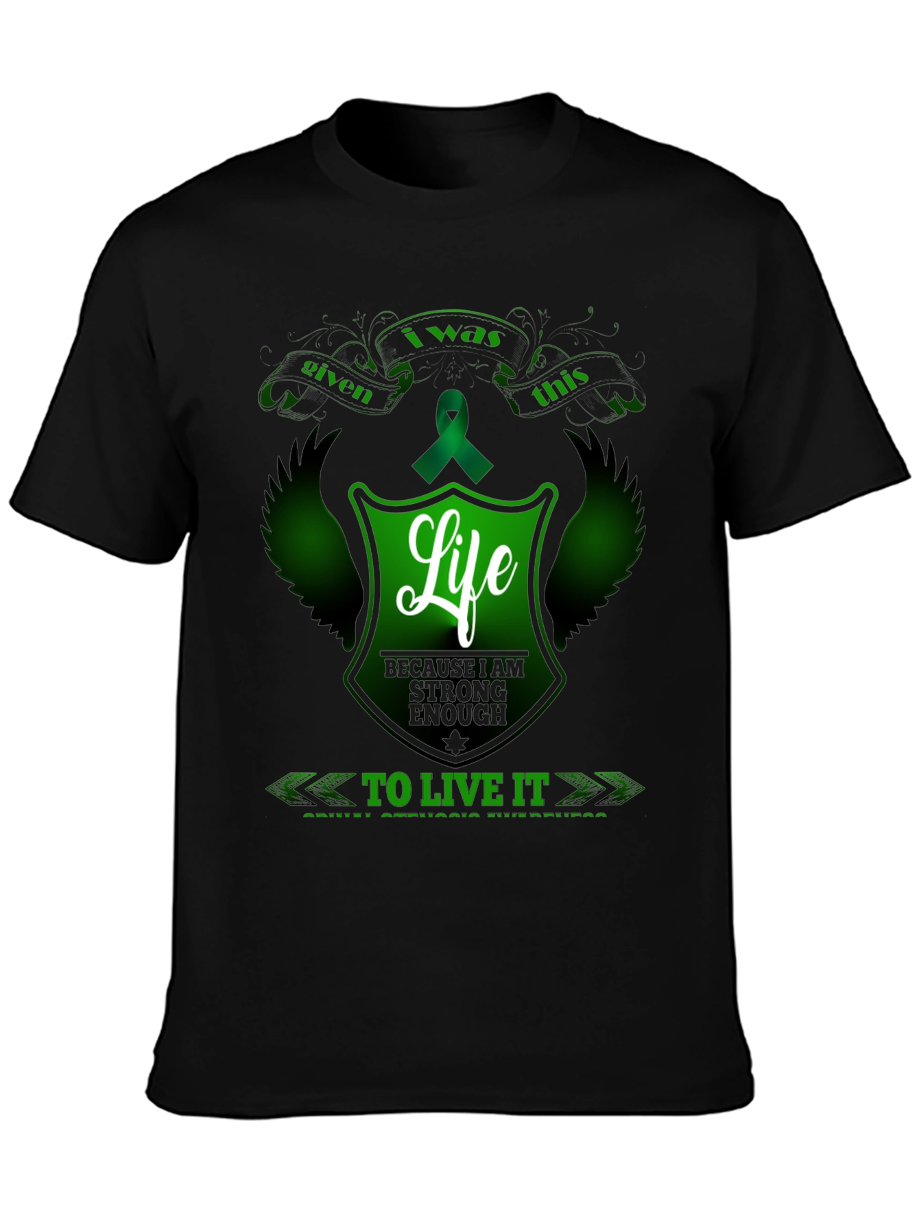 Spinal Stenosis Awareness Graphic T-Shirt