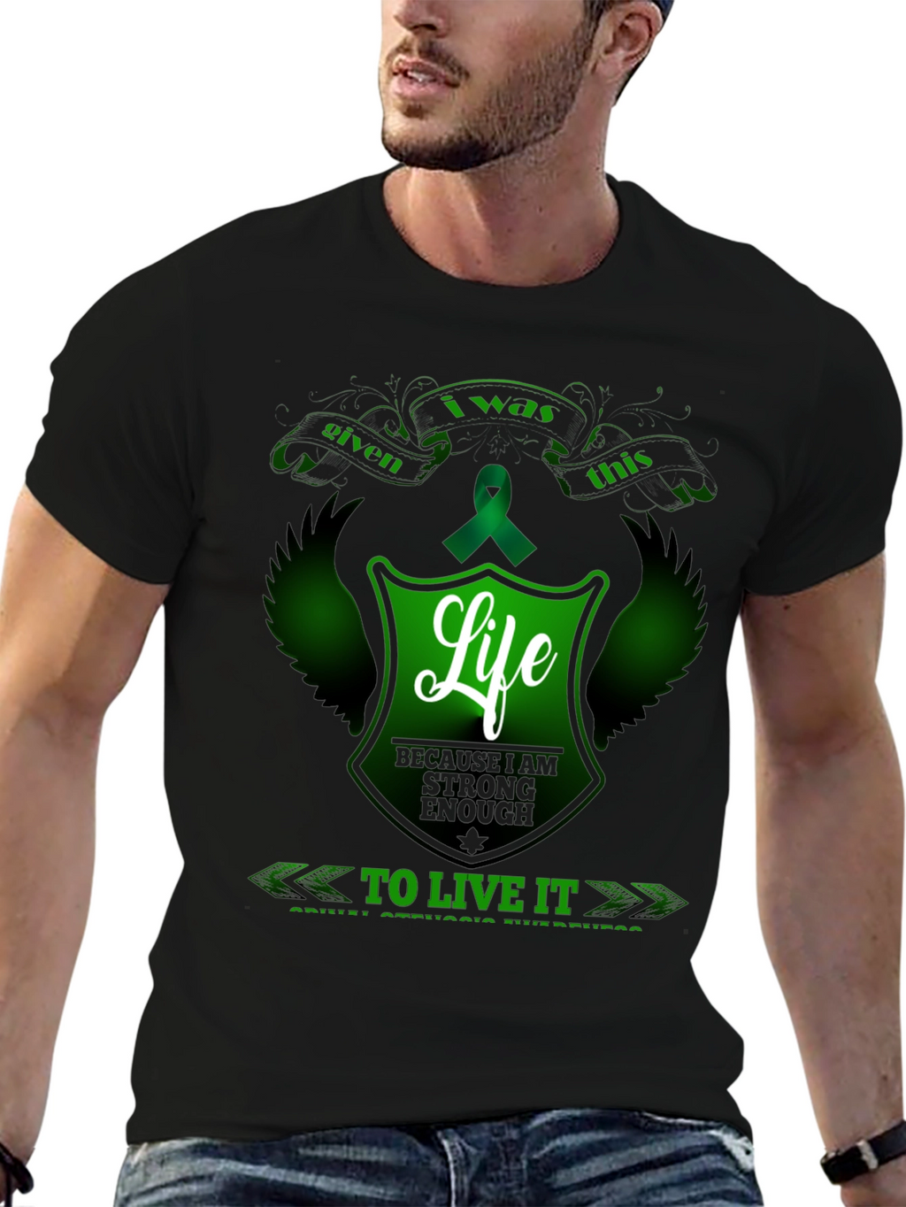 Spinal Stenosis Awareness Graphic T-Shirt