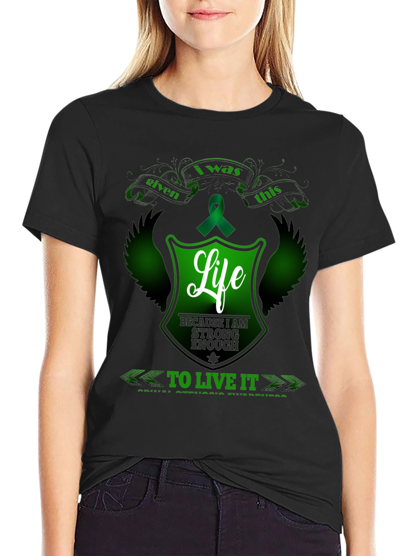 Spinal Stenosis Awareness Graphic T-Shirt