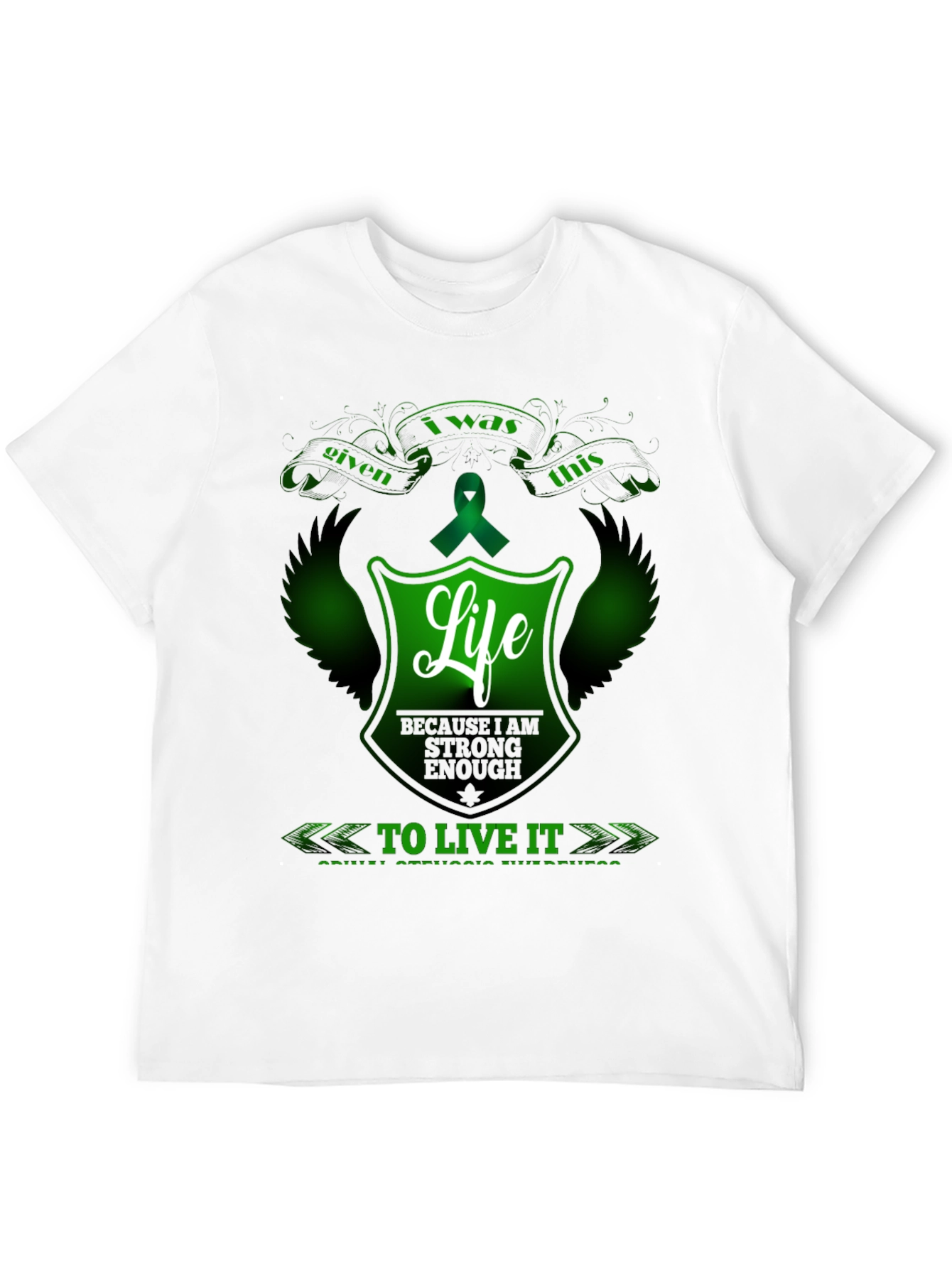 Spinal Stenosis Awareness Graphic T-Shirt