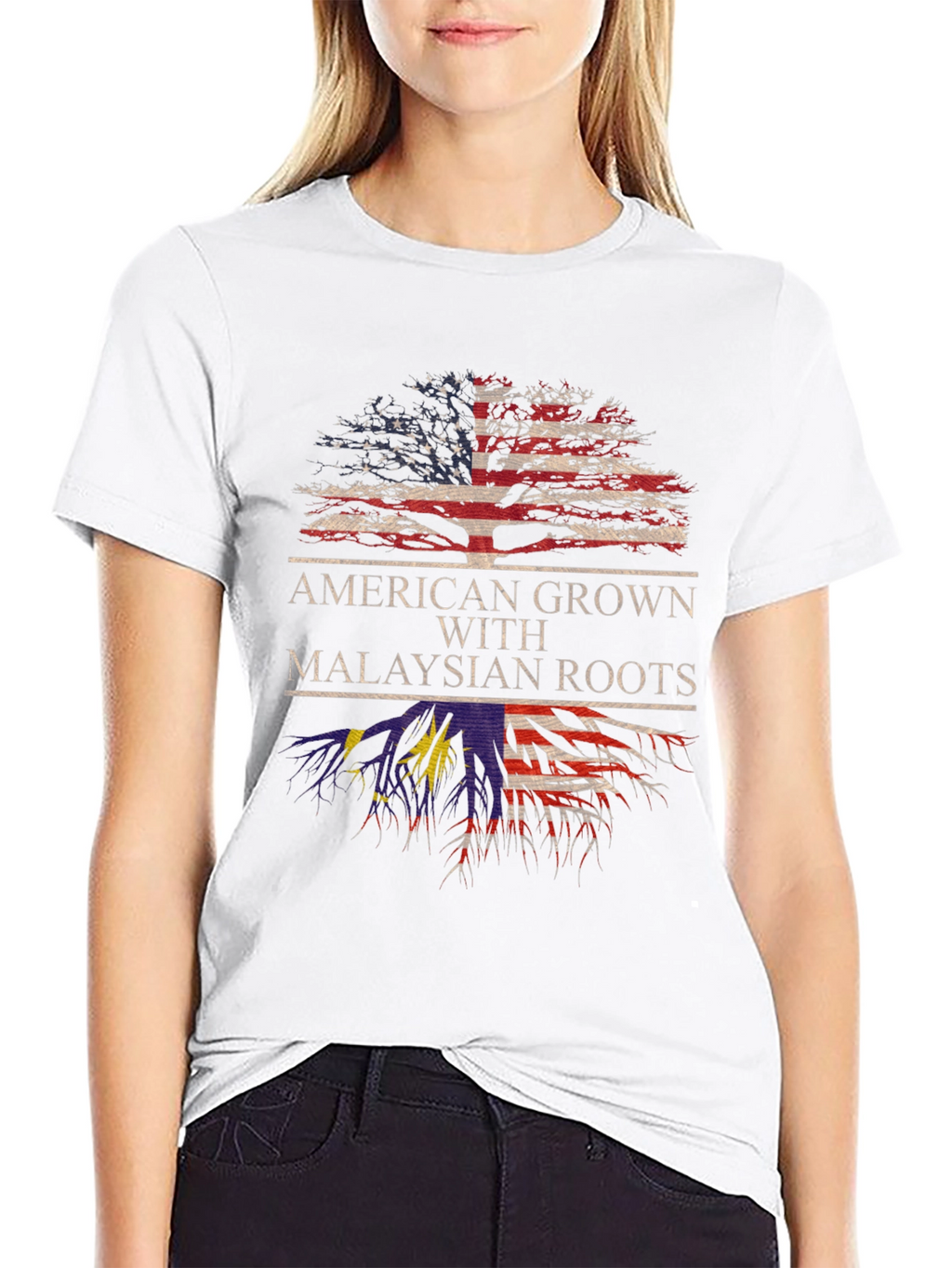American Grown with Malaysian Roots T-Shirt