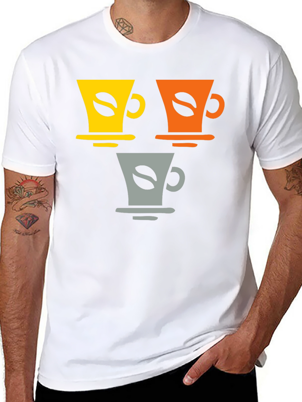 Coffee Cup T-Shirt - Trendy Graphic Tee