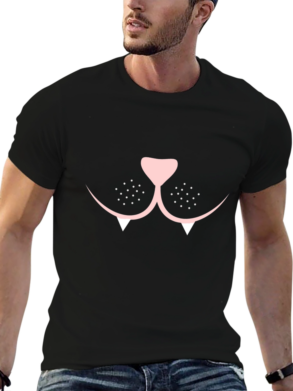 Cute Cat Face T-Shirt