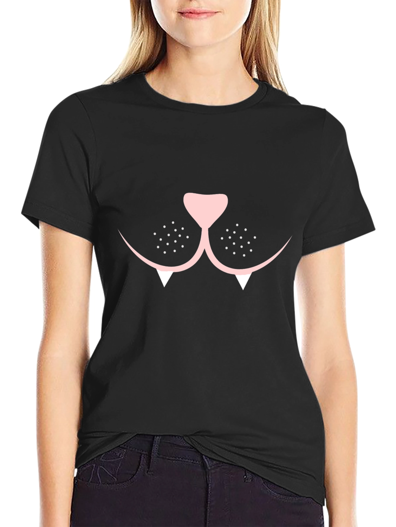 Cute Cat Face T-Shirt