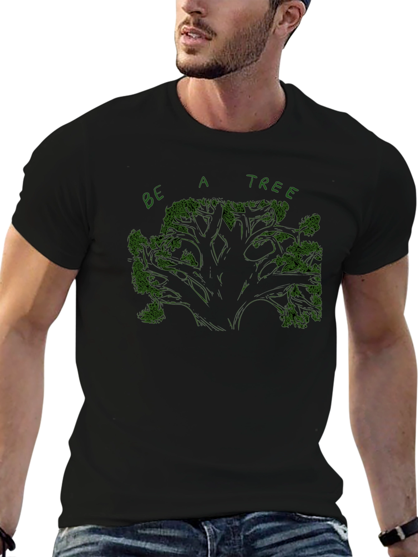 Be a Tree - Black Graphic Tee